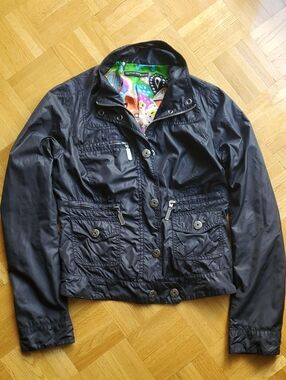 Vintage Dsquared Moto Cargo Windbreaker Jacket